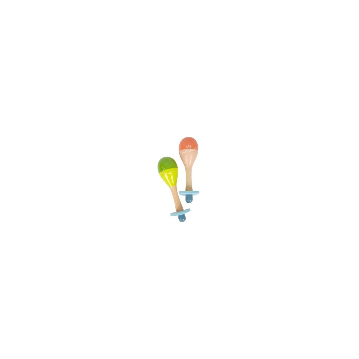 Maracas en bois enfant