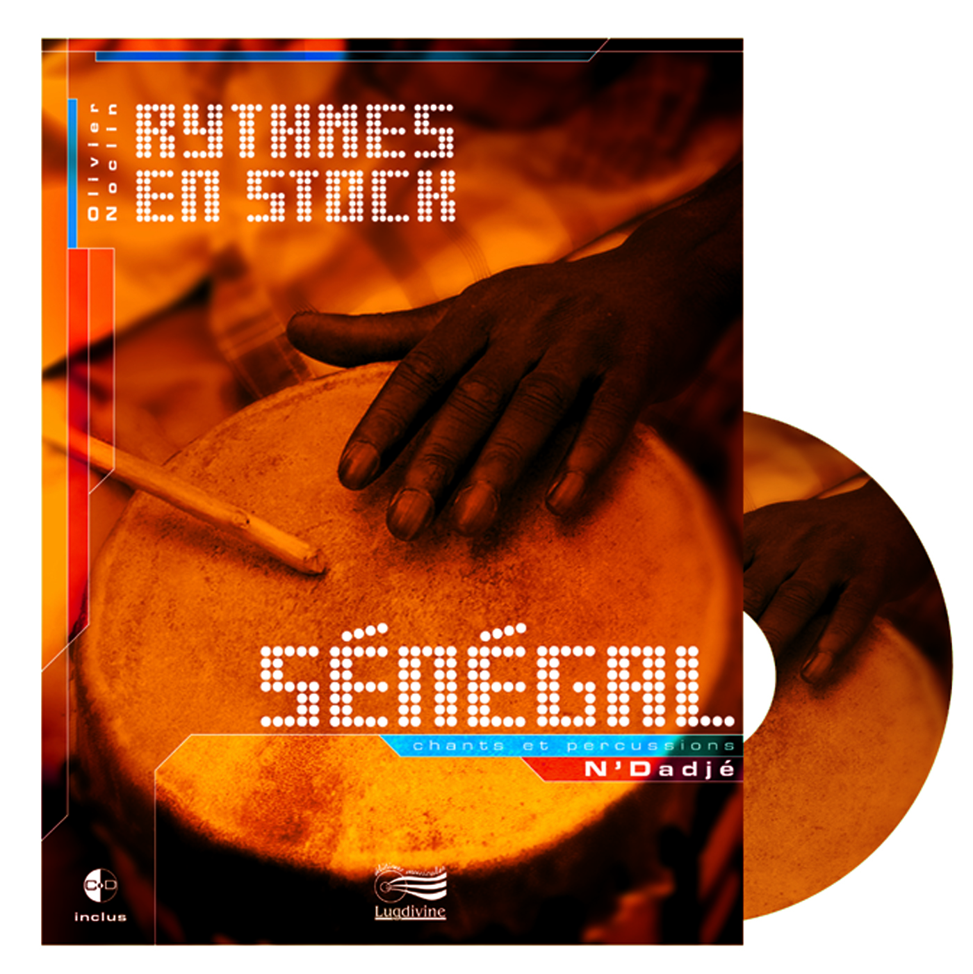 Hochets de percussion à la main Maracas, Instrument Senegal