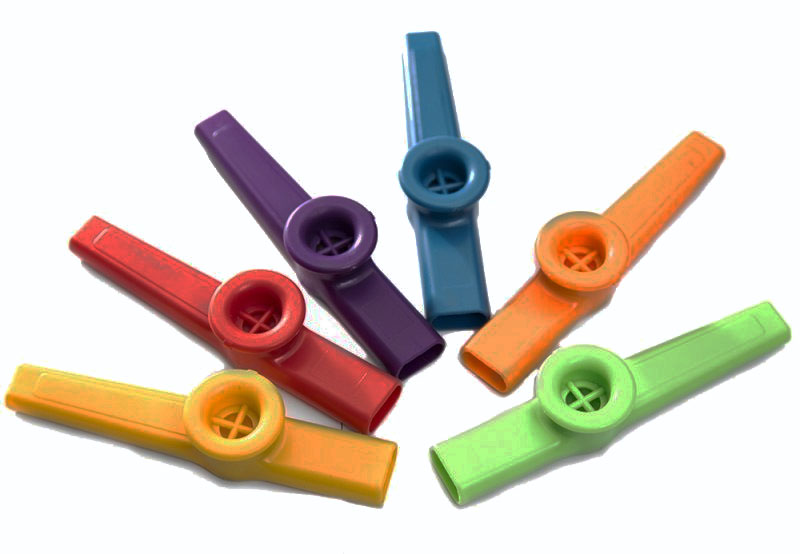 Kazoo plastique (les 3)