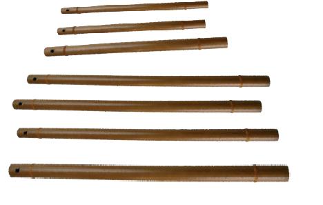 Flûte harmonique en bambou LA