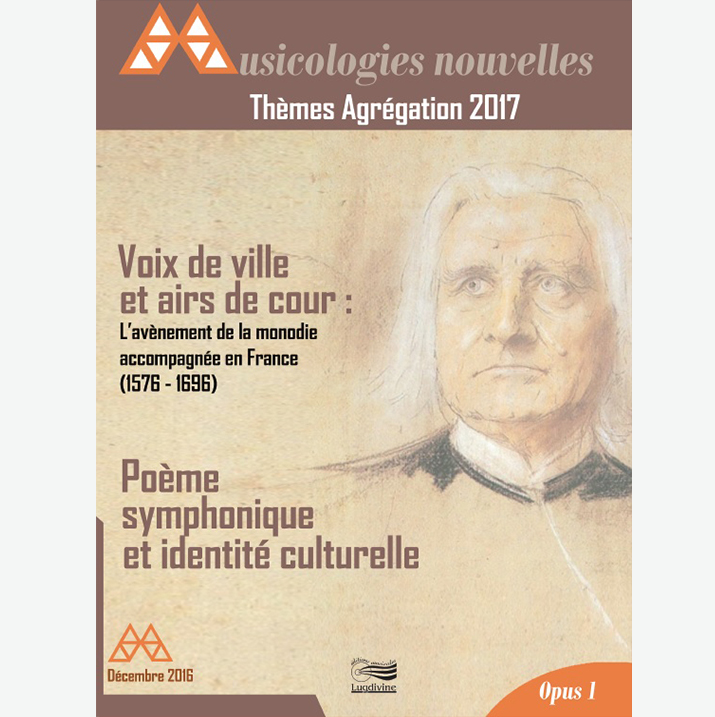 Librairie Livre Cd Cd Dvd Musicologies Nouvelles Agregation 17